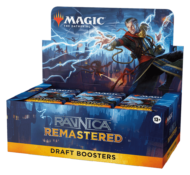 Hovedbilde Ravnica Remastered Draft Booster Display