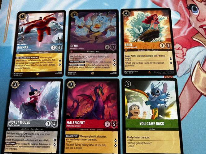 Hovedbilde Disney Lorcana Singles (på Cardmarket)