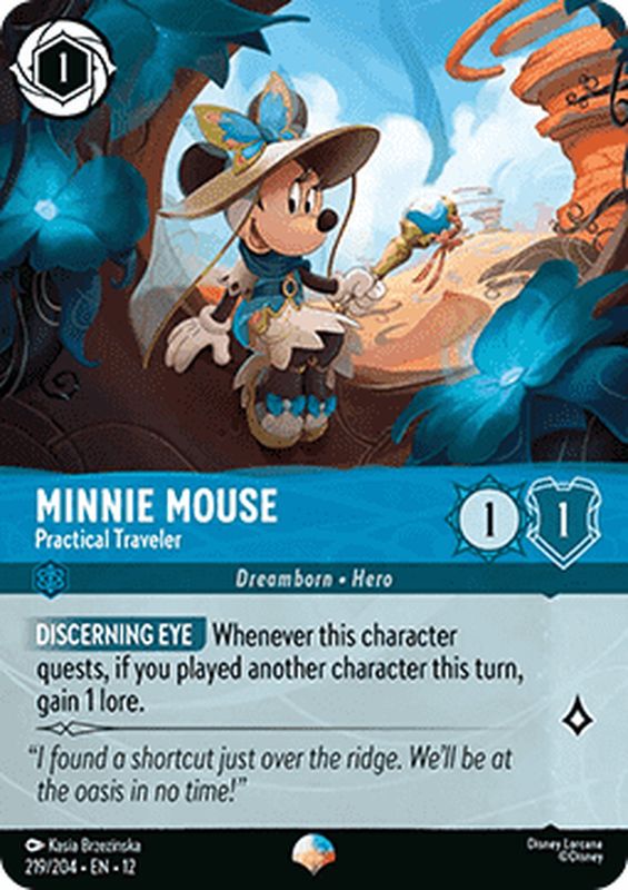 Minnie Mouse - Practical Traveler