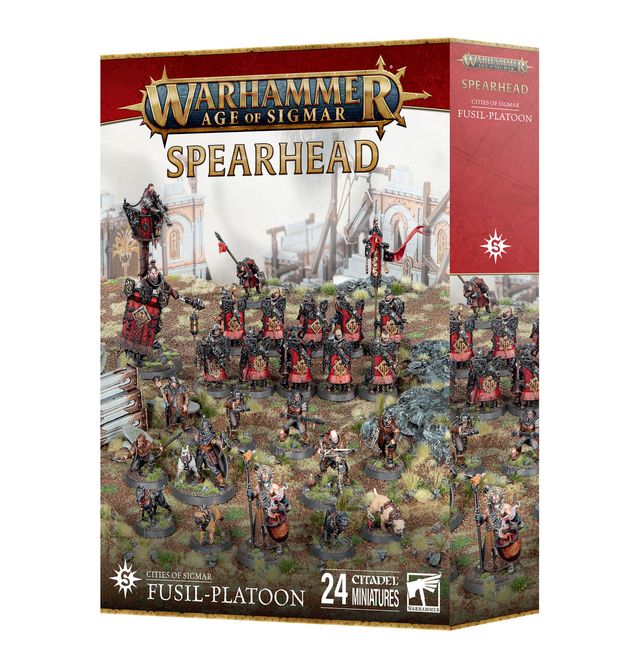 Hovedbilde SPEARHEAD:CITIES OF SIGMAR FUSIL-PLATOON