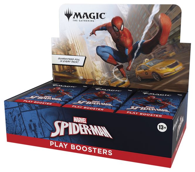 Hovedbilde Marvel's Spider-Man Play Booster Display