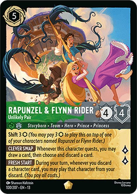 Hovedbilde Rapunzel & Flynn Rider - Unlikely Pair